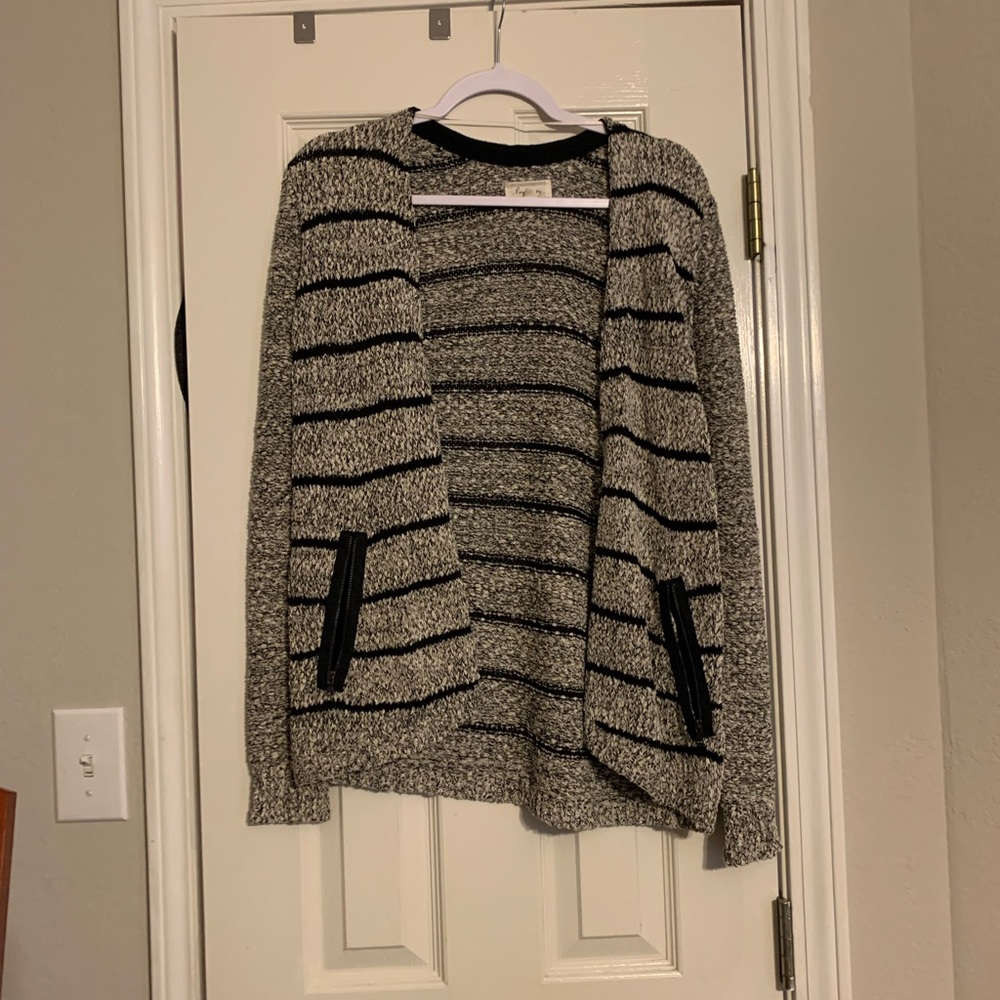 Striped cardigan